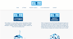 Desktop Screenshot of elitelets.com